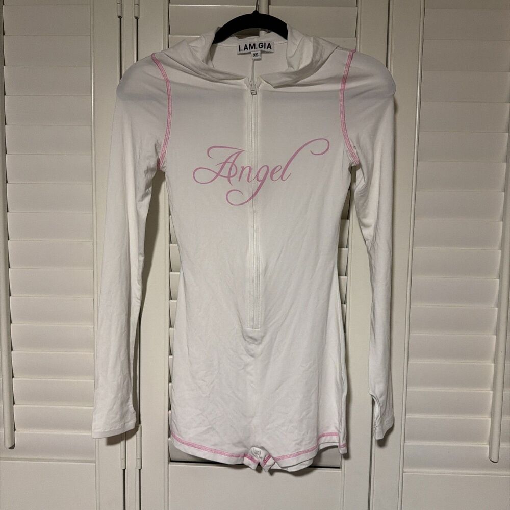 I Am Gia BLARE ROMPER White Angel XS - Picture 1 of 6